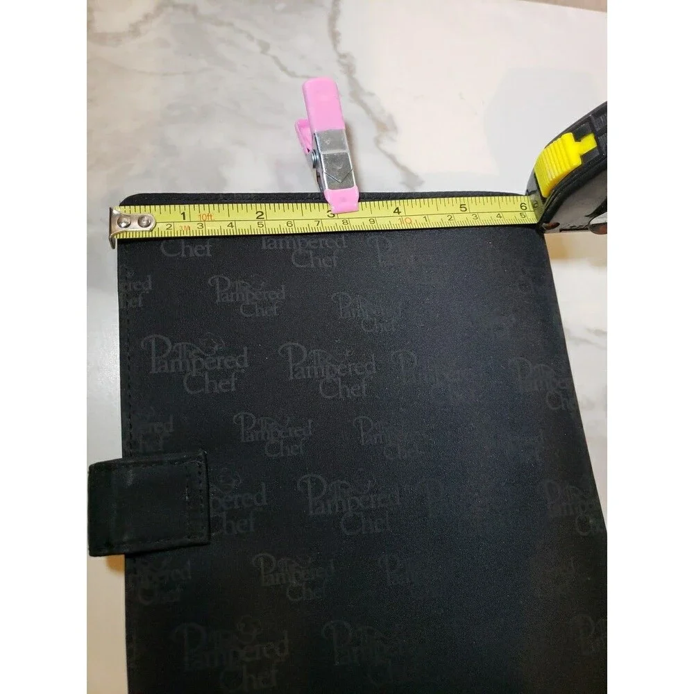 Pampered Chef Black Consultant Logo Organizer 